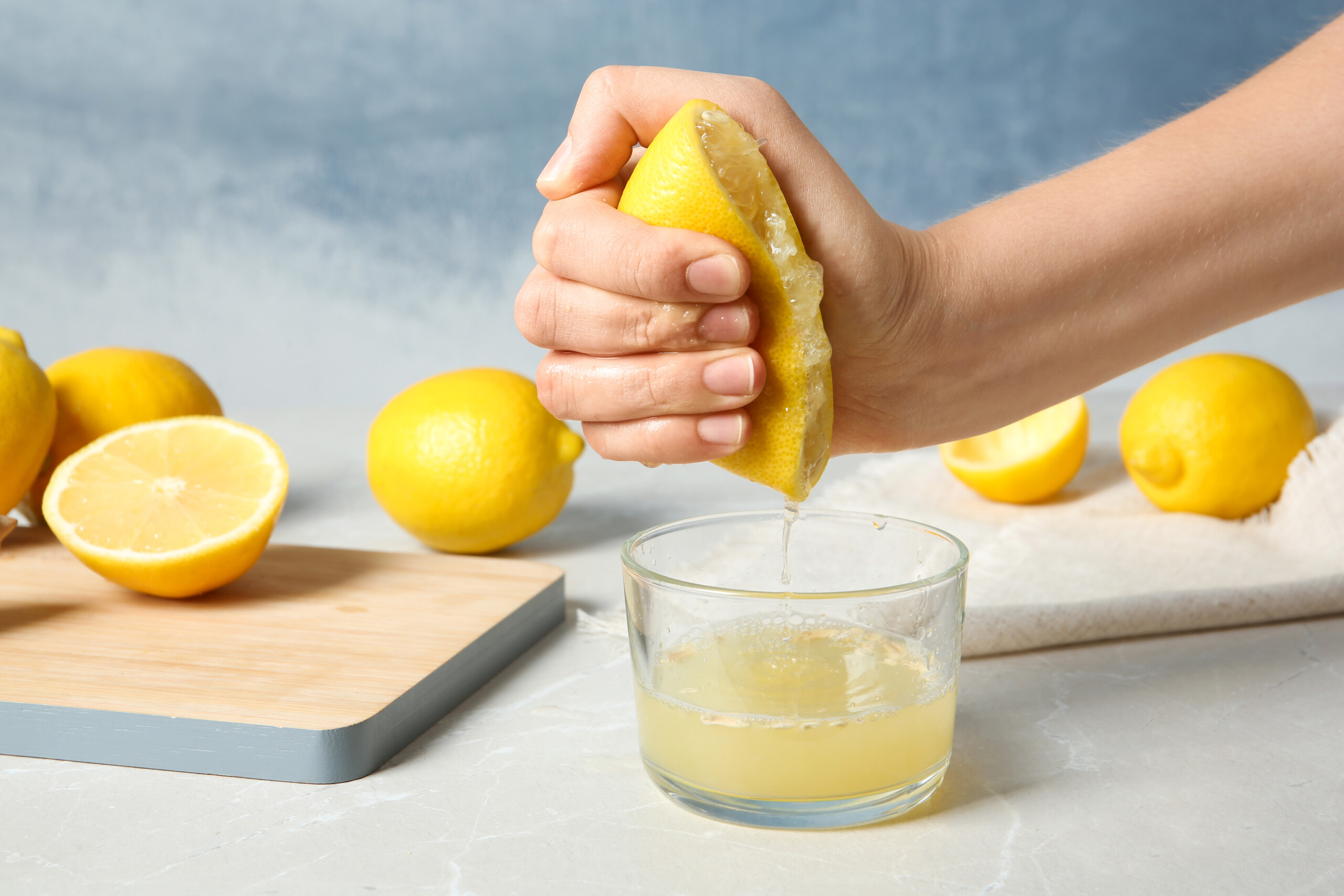 sumo de limão desodorizante