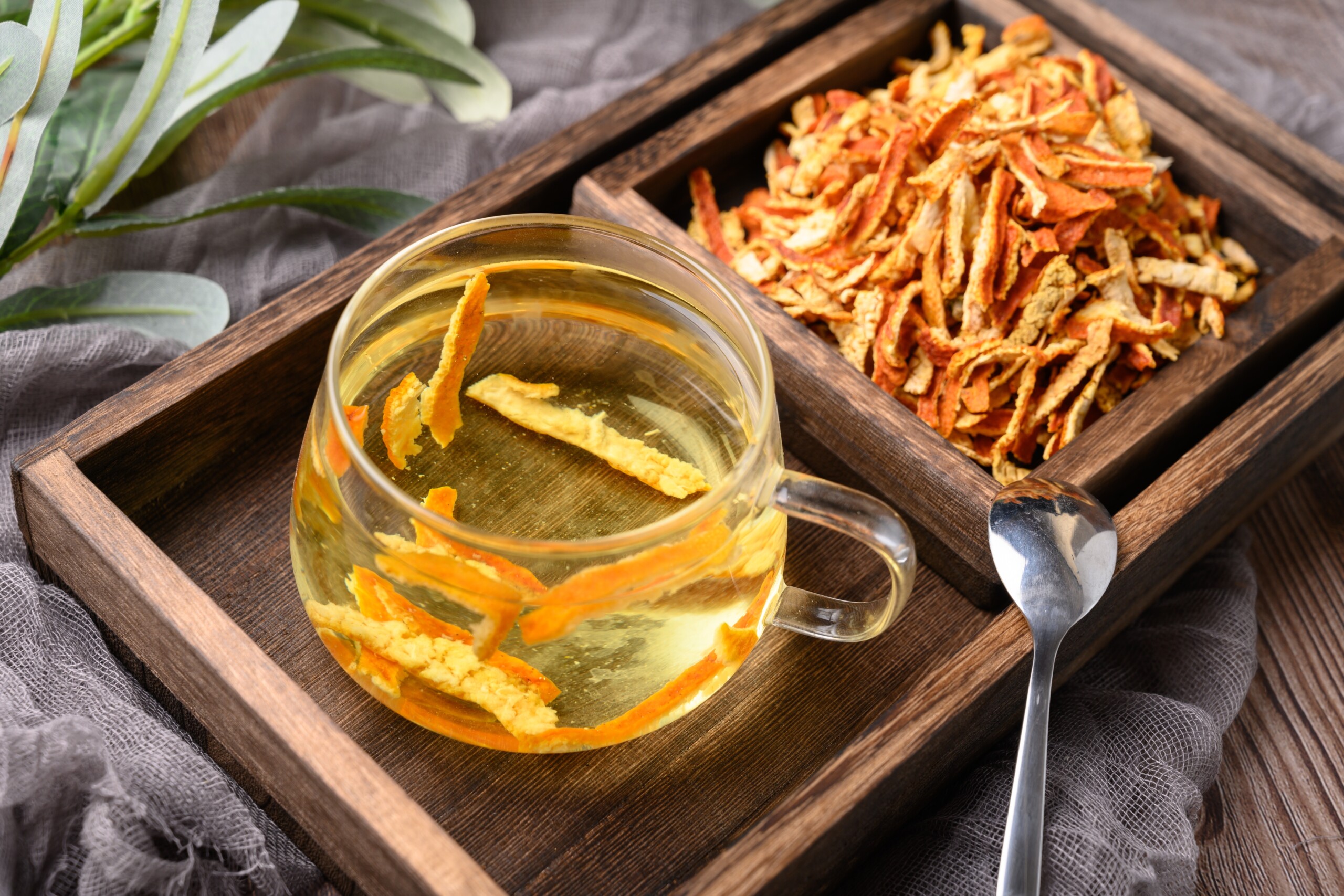chá de casca de tangerina reduz o colesterol